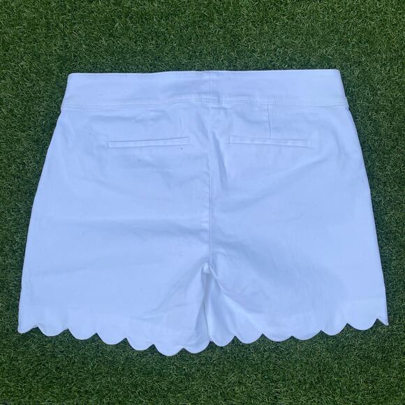 Isaac Mizrahi New York Women's White Shorts Size 4 - Picture 3 of 4